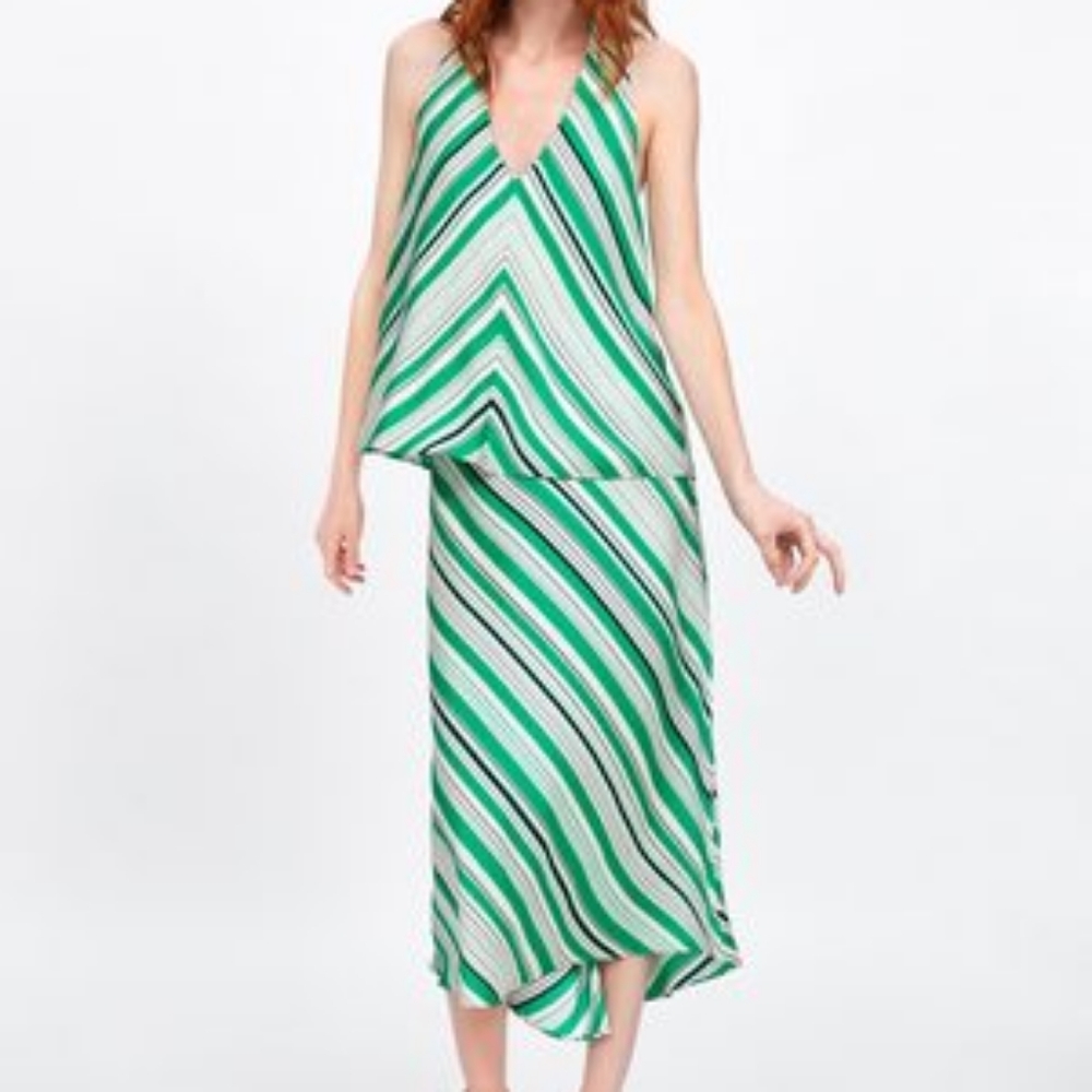 Zara's Green and White Set